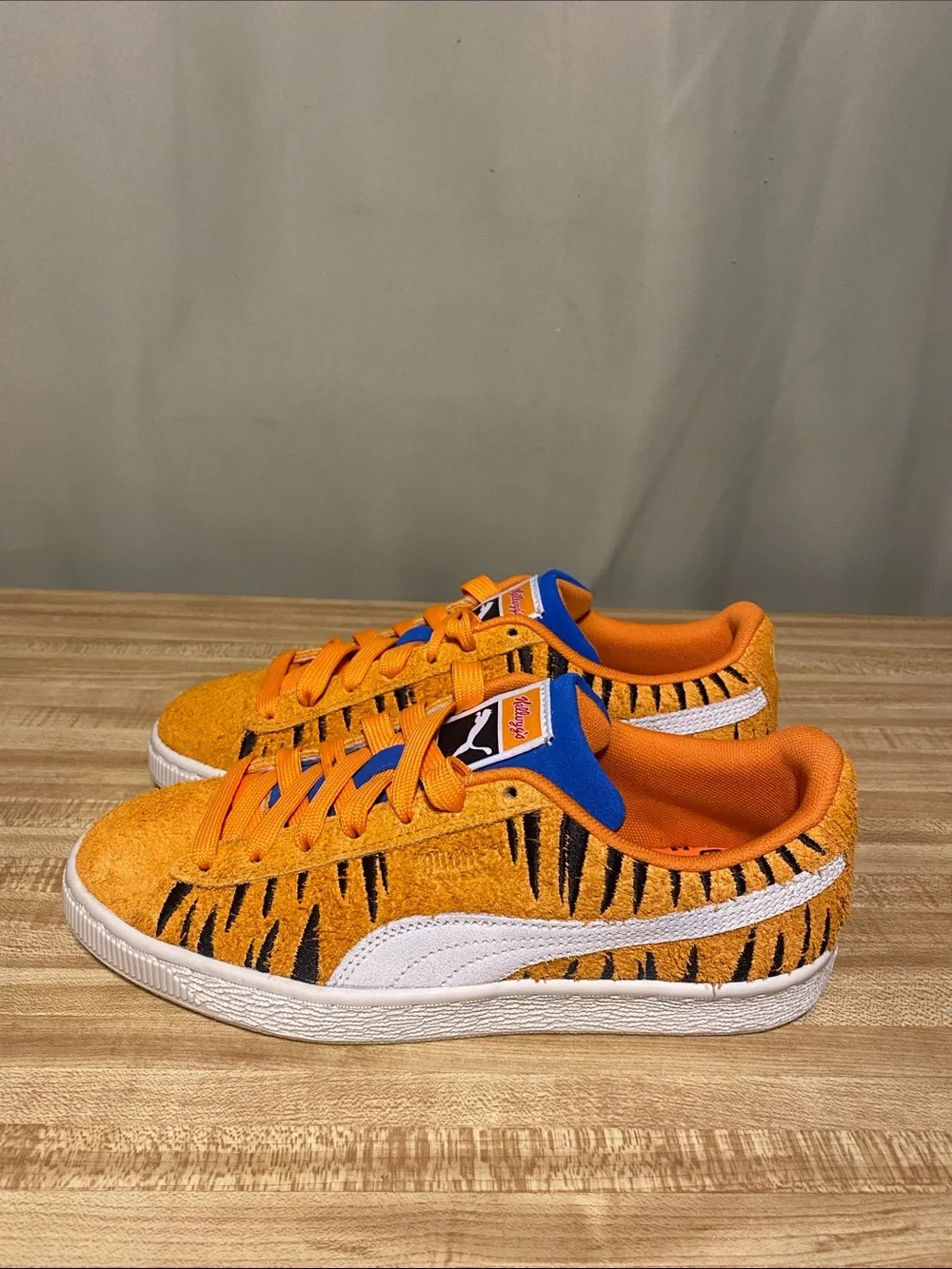 PUMA x Kellogg’s Frosted Flakes Seude Tony the Tiger 70th Anniversary Shoes 5.5